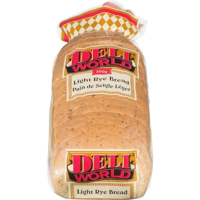 Deli World Pain de seigle léger 500 g, 0,70 $/100g