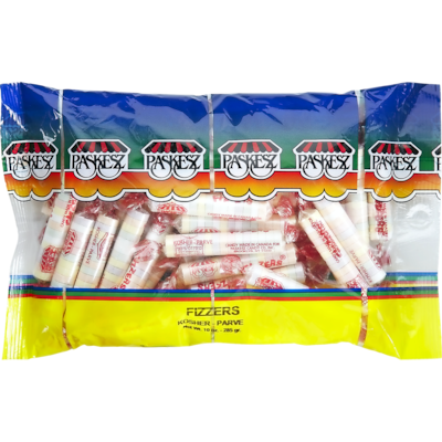 Paskesz Bonbons Fizzrolls casher 285 g, 2,80 $/100g
