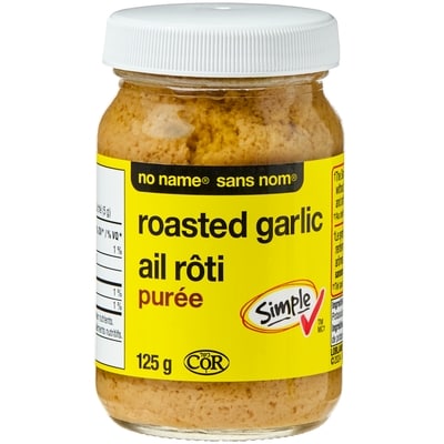 Sans Nom Purée d'ail rôti 125 g, 2,80 $/100g