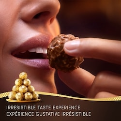 Ferrero Rocher Fine Hazelnut Chocolate Gift Box, 16 Individually
