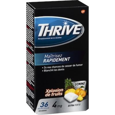 Gomme à la nicotine extra-forte Xplosion de fruits