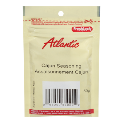 null Atlantic Cajun Seasoning 50 g, $3.98/100g