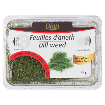 Dion Dill Leaves 9 g, $36.56/100g