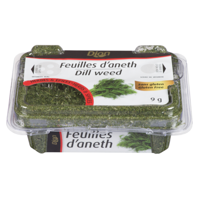 Dion Feuilles d’aneth 9 g, 36,56 $/100g