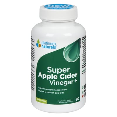 Platinum Naturals Platinum Super Apple Cider Vinegar + Diet 90 ea, $0.20/1ea
