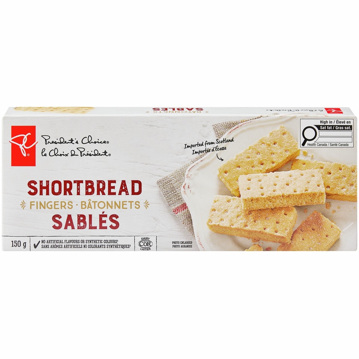President's Choice Shortbread Fingers
