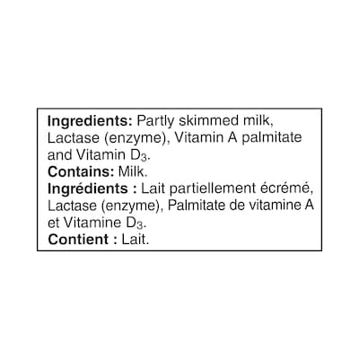 Lactose Free Partly Skimmed Milk 2%
