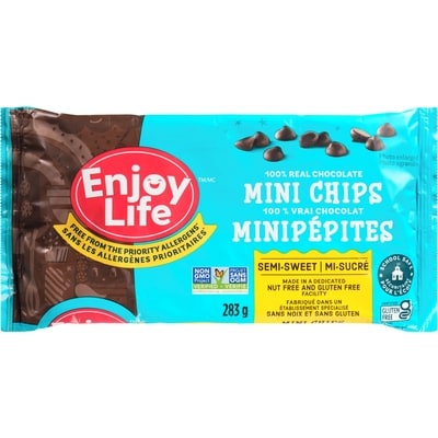 Enjoy Life Chocolate Mini Chips, Semi-Sweet 283 g, $2.47/100g