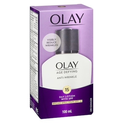 Age Defying Anti-Wrinkle Face Lotion with SPF 15, 100 mL