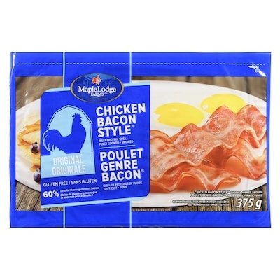 Maple Lodge Farms Poulet genre bacon 375 g, 2,00 $/100g