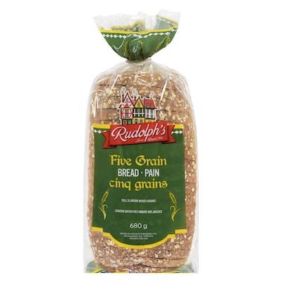 Rudolphs Five Grain Bread 680 g, $0.70/100g