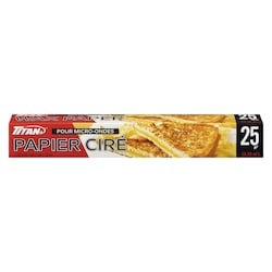 Titan Papier cire 12" x 25" 1 ea, 1,99 $/1ch