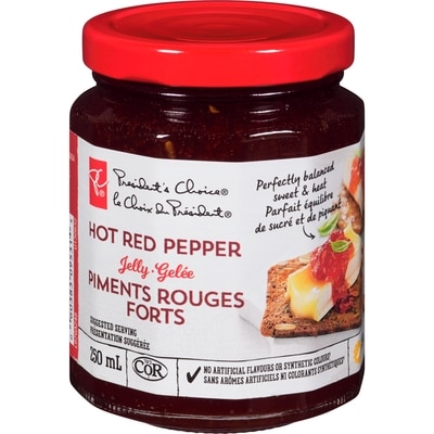 President's Choice Hot Red Pepper Jelly 250 ml, $1.92/100ml