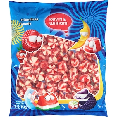Vidal Strawberry Kisses 1.2 kg, $1.00/100g