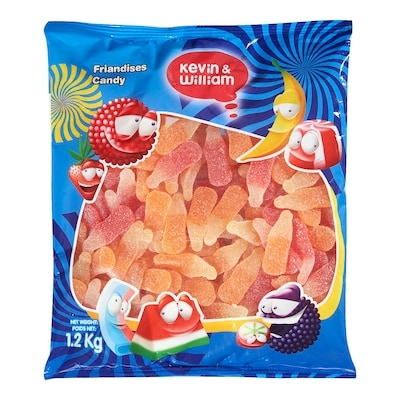 Vidal Strawberry Orange Soda Candy 1.2 kg, $1.00/100g