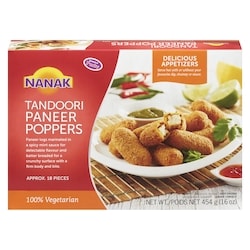 Nanak Tandoori Paneer Poppers 454 g, $1.98/100g