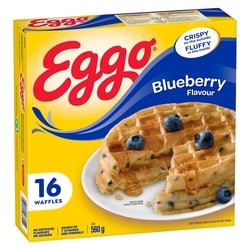 Kellogg’s Gaufres, Bleuets, 560 g, 1,34 $/100g
