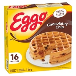Kelloggs Waffles, Chocolatey Chip, 560 g, $1.43/100g