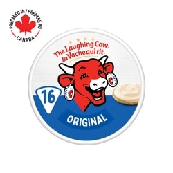 The Laughing Cow Original Spreadable Cheese 16P 267 g, $3.74/100g
