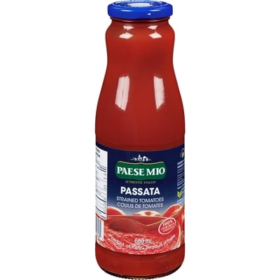Paese Mio Tomato Purée 720 ml, $0.55/100ml