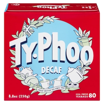 Typhoo Decaf Tea 80 ea, $0.14/1ea