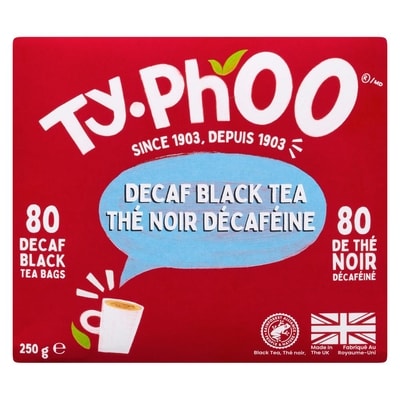 Typhoo Thé décaféiné ordinaire 250 g, 0,14 $/1ch