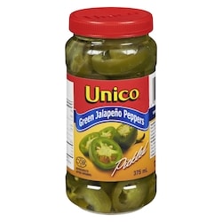 Unico Green Jalapeño Peppers, Nacho 375 ml, $1.06/100ml