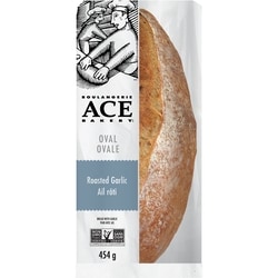 Boulangerie ACE Ovale à l’ail rôti 454 g, 1,21 $/100g