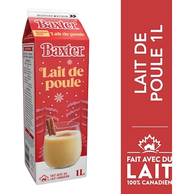 Baxter Lait de poule 1 l, 0,48 $/100ml