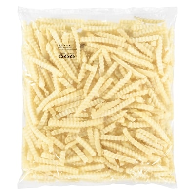 Sunspun Pommes de terre frites, coupe ondulée 13.61 kg, 0,24 $/100g