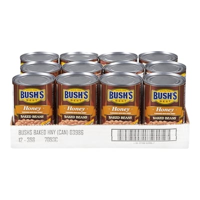 Bush's Best Honey Baked Beans 398 ml, $0.63/100ml