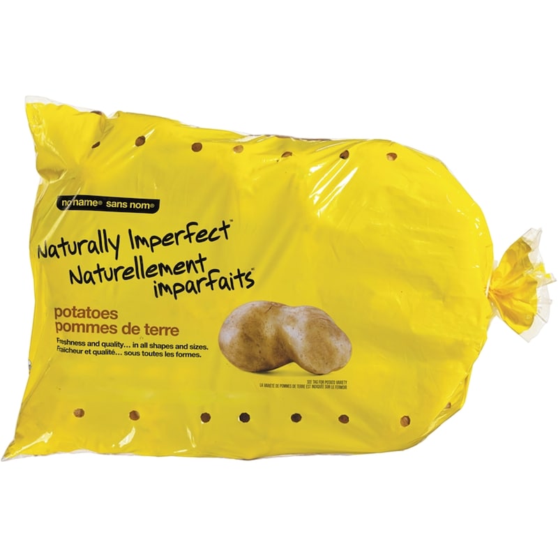 No Name Naturally Imperfect Russet Potatoes, 20 lb Bag - 9.07 kg