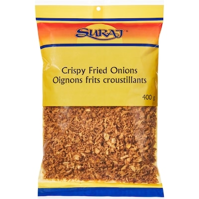 Suraj Crispy Fried Onions 400 g, $1.12/100g