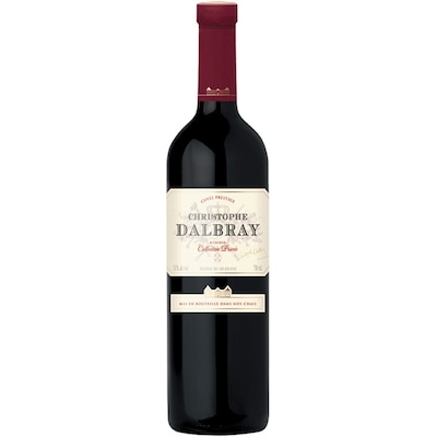 null Christophe Dalbray Vin Rouge (Pièce d’identité requise au moment du ramassage) 750 ml, 1,33 $/100ml