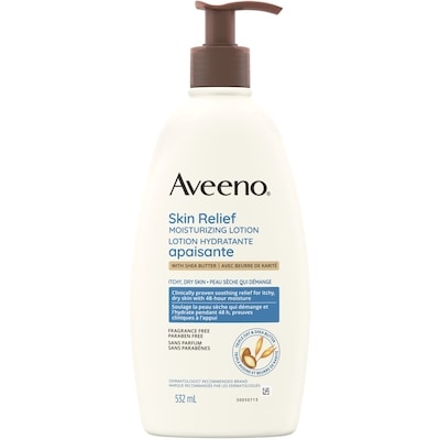 Aveeno Lotion hydratante apaisante non parfumée 532 ml, 2,48 $/100ml