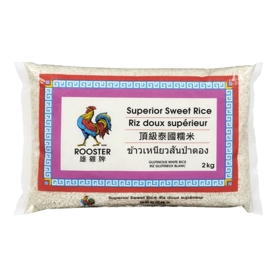 Rooster Thai Sweet Rice 2 kg, $0.30/100g