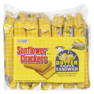 Sunflower Butter Cream Sandwich     175 g, $1.31/100g