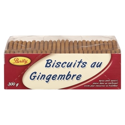 Purity Biscuits, au gingembre 300 g, 1,83 $/100g