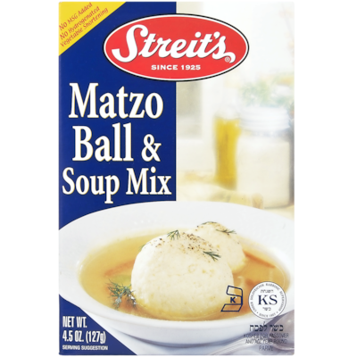Streits Préparation pour soupe aux boulettes de matzo casher 128 g, 2,16 $/100g