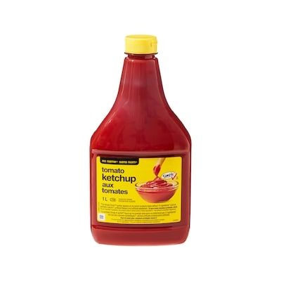 Sans Nom Ketchup aux tomates  1 l, 0,35 $/100ml