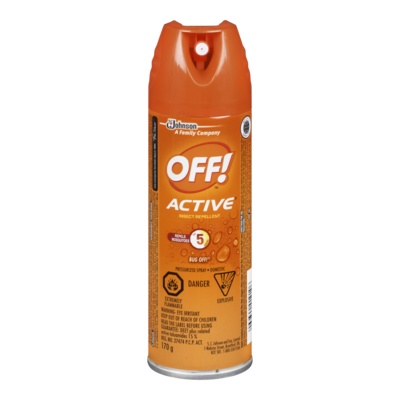 OFF Active Insect Repellent 1 ea, $11.00/1ea