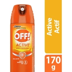 Off! Aérosol chasse-moustiques Active 1 ea, 11,50 $/1ch
