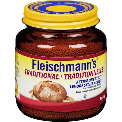 Fleischmann’s Levure traditionnelle 113 g, 4,42 $/100g