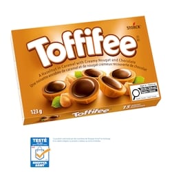 Toffee Toffifee® Hazelnut in Caramel with Creamy Nougat And Chocolate