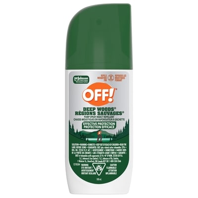 Off! Régions sauvages vaporisateur en pompe chasse-moustiques 100 ml, 9,50 $/100ml