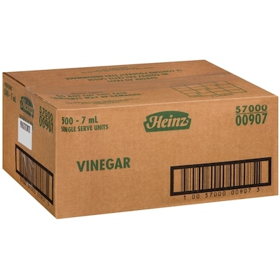 Heinz Sachets de vinaigre 500 ea, 0,05 $/1ch