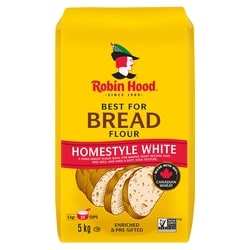 Robin Hood à pain farine blanc de ménage 5kg 5 kg, 0,24 $/100g