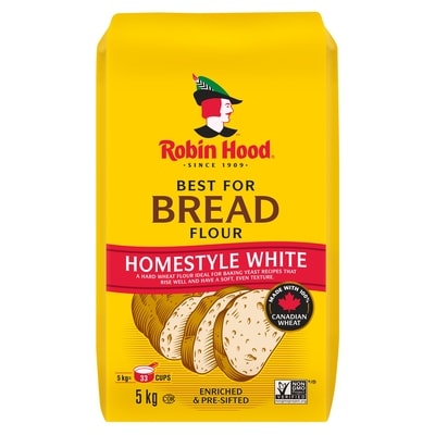 Robin Hood à pain farine blanc de ménage 5kg 5 kg, 0,27 $/100g