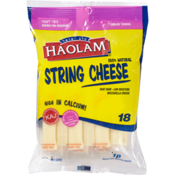 Kosher String Cheese, Family Pack
