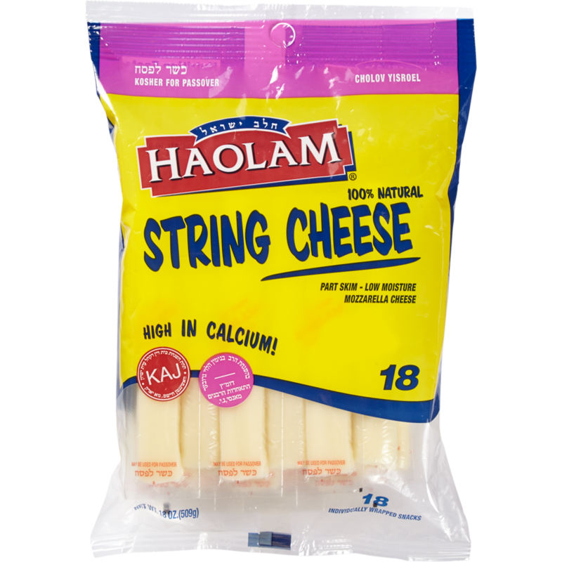 Kosher String Cheese, Family Pack